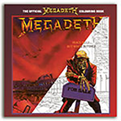 Megadeth Colouring book